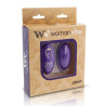 Womanvibe - Alsan Egg Telecommande Silicone Violet